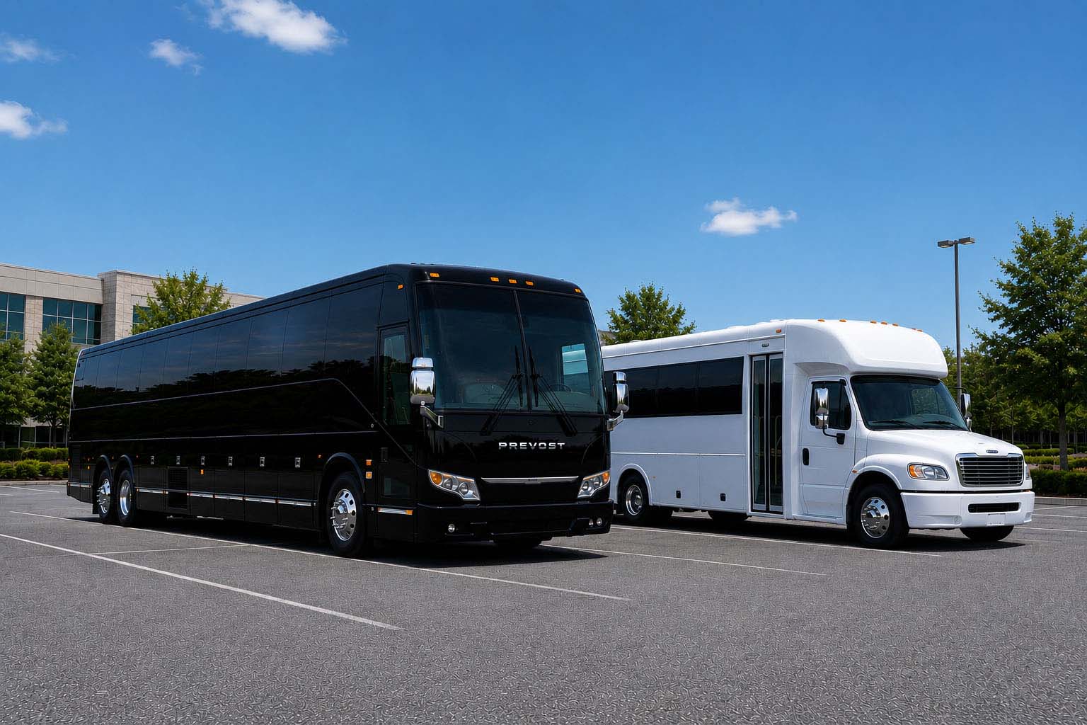 Charter bus rental in San Marcos, CA